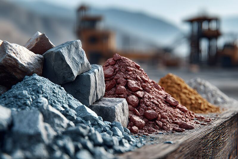 Site d'extraction et de traitement de terres rares en Chine