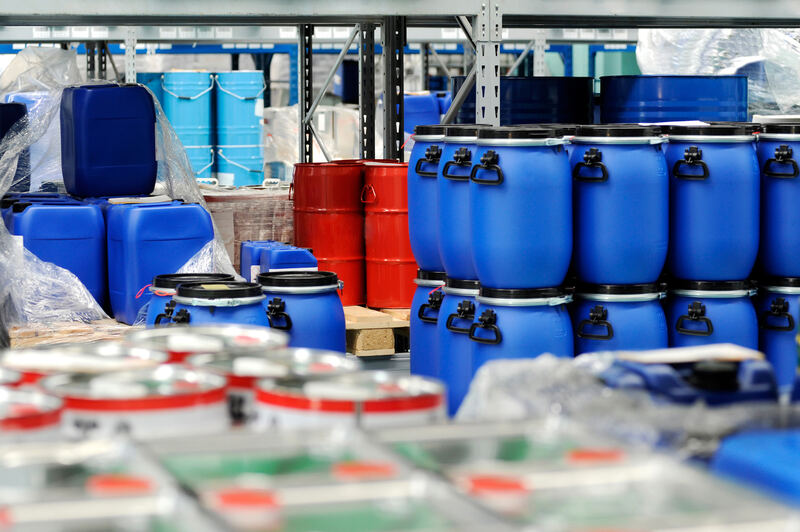 Fûts scellés de stockage d'oxydes de terres rares de Procyon Metals